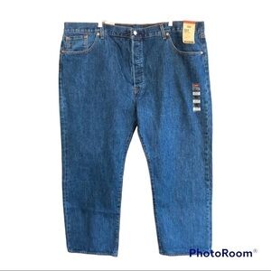 Levi’s 501® Original Fit Men's Jeans Button Fly Big & Tall Size 46x30